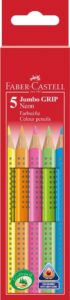 Holz Trockenmarkierer Faber Castell Jumbo Grip neon